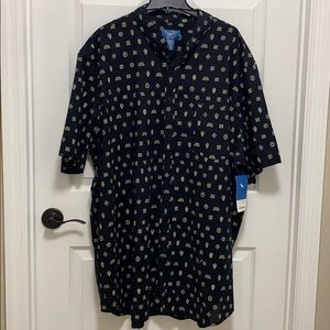 Foundry young men’s button down 3XLT shirt